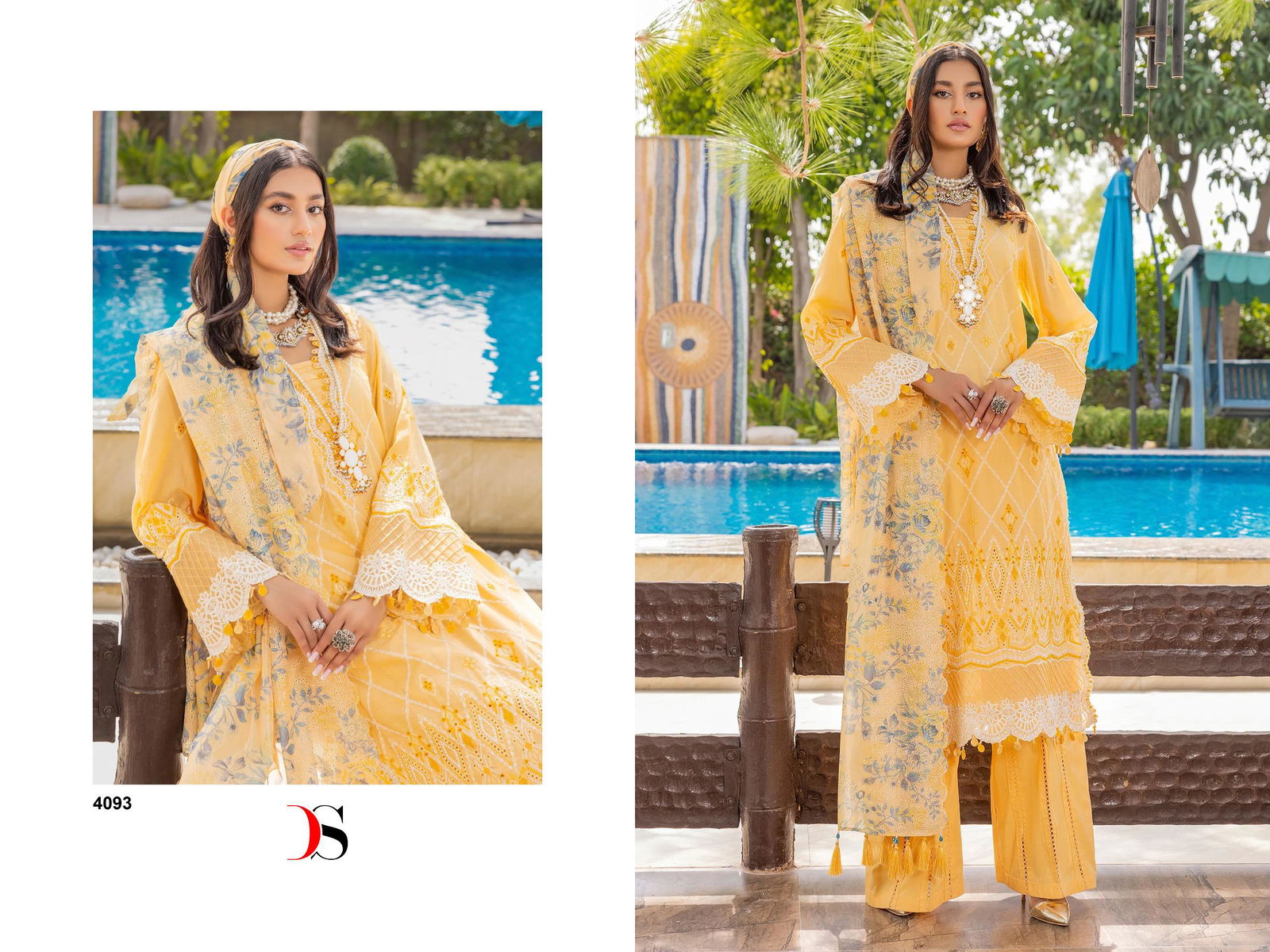 Adans Libas Inlays 24 By Deepsy Cotton Pakistani Suits Wholesale Market In Surat
